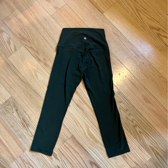 Green Lululemon Align Leggings - Picture 1 of 4